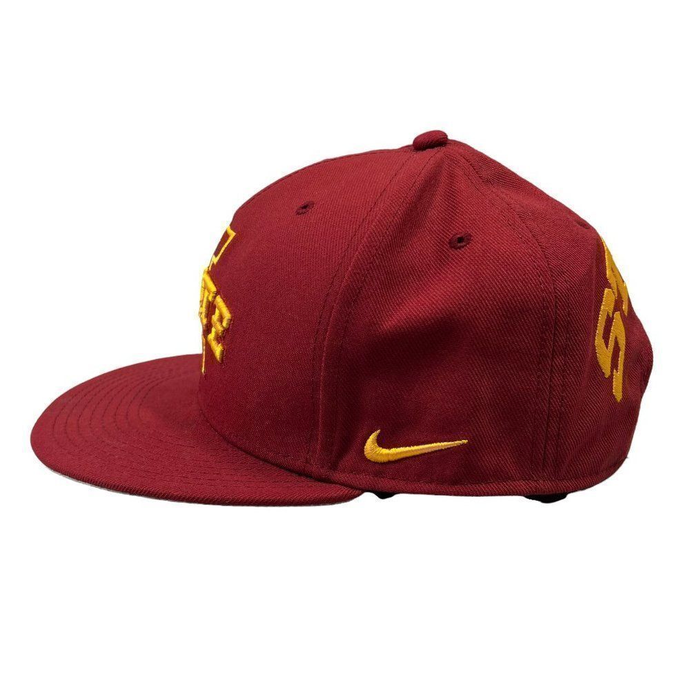 Nike Men’s Iowa State Cyclones Flat Bill‎ SnapBack Hat - Picture 5 of 11